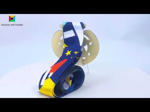 Die Casting Star Shaped Medal with Lacquer Baked