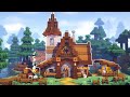 Minecraft | How to Build a Medieval House
