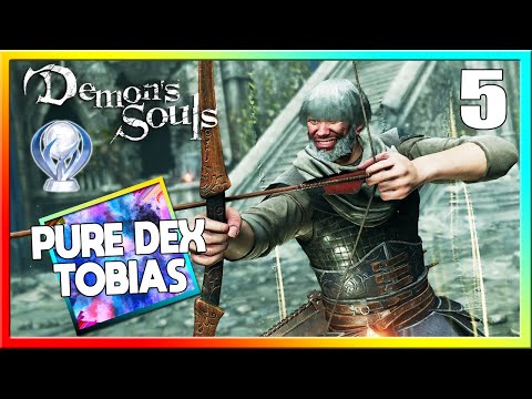 DEMON'S SOULS REMAKE 100% PLATINUM #5 - ARMORED SPIDER AND TOWER KNIGHT BOSSES
