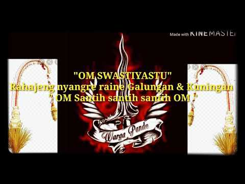 RAHAJENG NYANGRE RAINE GALUNGAN & KUNUNGAN | WARGA PANDE | GIRI TOHLANGKIR 🙏