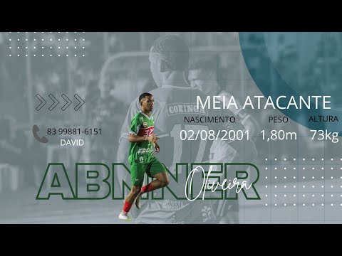 Lances e gols do jogador Abnner oliveira 2025 