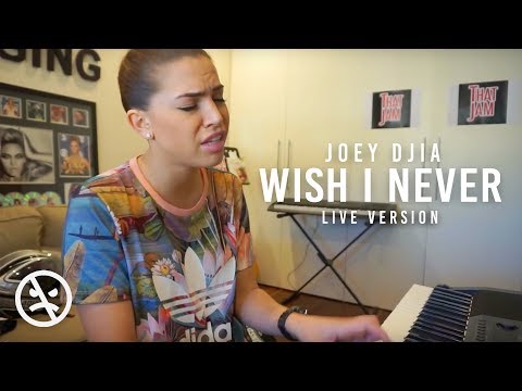 JOEY DJIA - Wish I Never (Raw Piano/song writing)
