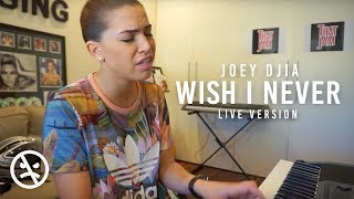 JOEY DJIA - Wish I Never (Raw Piano/song writing)