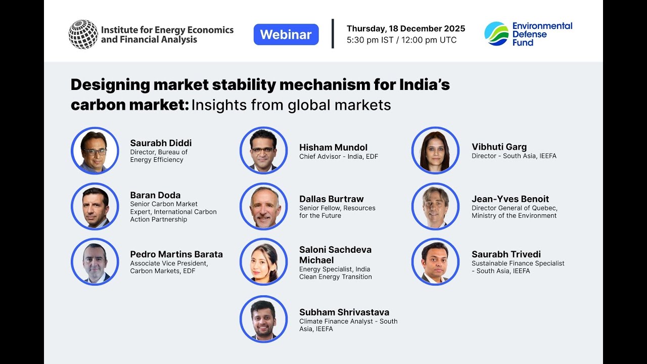 Designing a Market Stability Mechanism for India’s Carbon Market: Insights from Global Markets