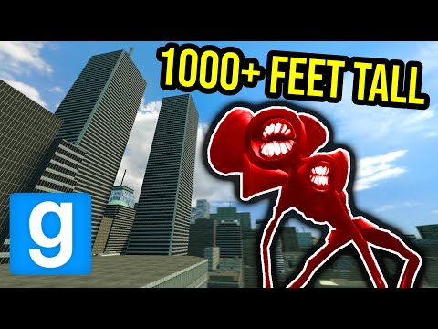 HUGE MULTI HEAD IN CITY!! (Garry's Mod Nextbot)
