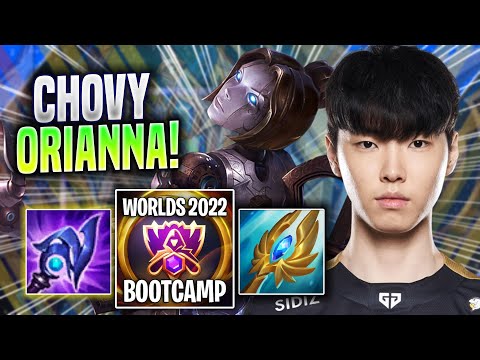 CHOVY CHILLING WITH ORIANNA! - GEN Chovy Plays Orianna MID vs Galio! | Bootcamp 2022