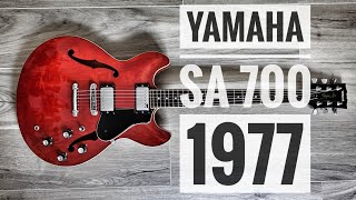 Video thumbnail for 1977 Yamaha SA 700 SuperAxe Mint Original Specs by TheSpaceGuitar