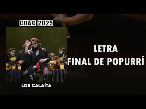 Los Calaíta - Final De Popurrí, Letra.