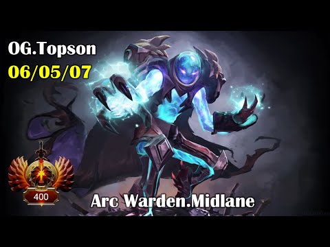 Dota 2 Pro Replay | Midlane | Arc Warden [OG.Topson] | ~7544mmr | 7.27b
