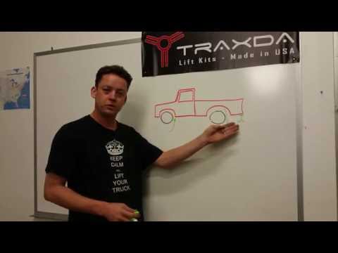Traxda Rear Lift Kit 2013-2024 Dodge Ram 3500 Air Bag - 1