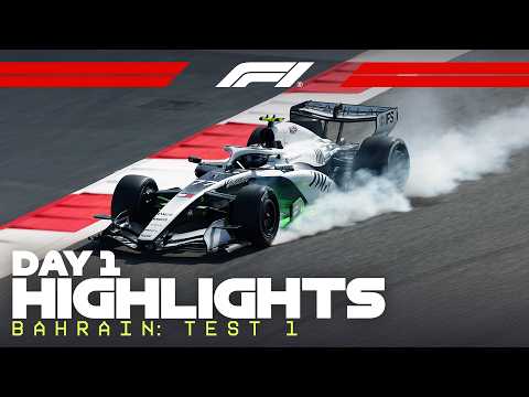 Day 1 Highlights | 2026 Bahrain Pre-Season Testing