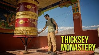 Flat Tyre in Leh | THIKSAY MONASTERY [Ep 07]