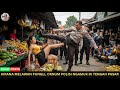 VIRAL POLISI TENDANG PENJUAL JAMU HINGGA TERHEMPAS KE LAPAK BUAH DI PASAR ️Polisi Arogan