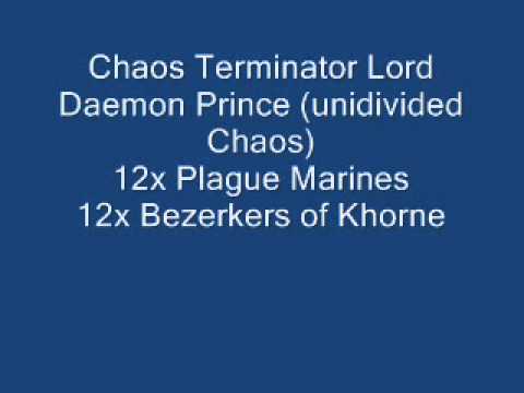 Need help with Chaos Army!