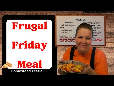 Frugal Friday Meal ~ Comfee Flashwave (Toaster Oven with Home Made Pizza)