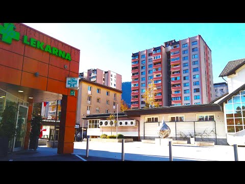 Jesenice City Center, Slovenia - 4K Virtual Walking Tour