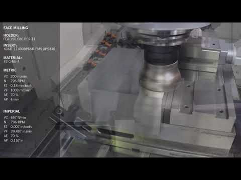 Face Milling with FE11 | ARNO
