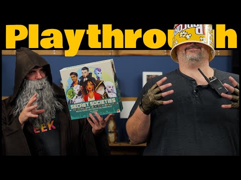 Secret Societies Play Through | The Game Haus