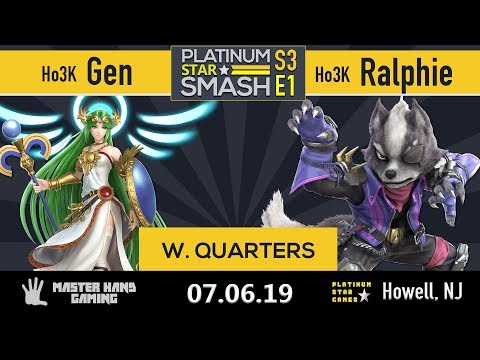 PSS S3:E1 - Ho3K | Gen (Palutena) vs. Ho3K | Ralphie (Wolf) - W Quarterfinals