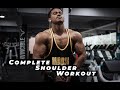 Complete Shoulder Workout