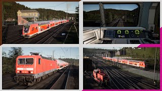 Driving a DB BR143 on the Ruhr-Sieg Nord route! ~ Train Sim World 2