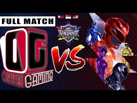 OPPAI GAMING vs. PowerRangers - Round 1 - Full Match - AOV Valiant Online Community Tournament