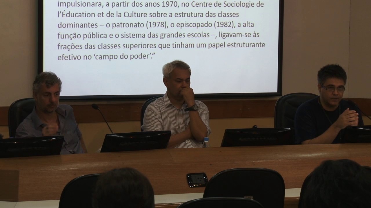 Colóquio Bourdieu - mesa: Sobre o Estado - questões a partir da obra de Bordieu