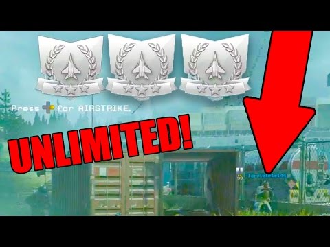UNLIMITED AIRSTRIKE GLITCH! MODERN WARFARE REMASTERED AIRSTRIKES 4 DAYZ! (Easy 100+ Games)
