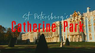 Breathtaking Autumn in Catherine Park, St. Petersburg