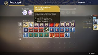 Broken Awoken Talisman - Full Quest Chain / Dreaming City Unlock [Destiny 2 Forsaken]