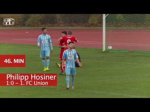 22.11.2016; 1. FC Union Berlin - Chemnitzer FC 3:1 (0:0); 46. Minute, Tor: Hosiner