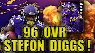 MY BOY VICK MAKING IT HAPPEN! (96 STEFON DIGGS GAMEPLAY) - MADDEN NFL 17 ULTIMATE TEAM