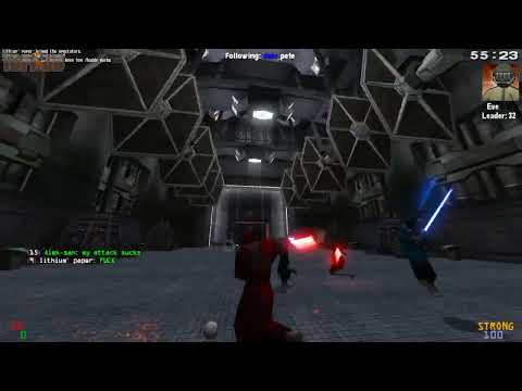 Jedi Knight: Jedi Academy: ex-ESL µpsgaming legend Zony™️ eviscerates 3 worthless bugs 🐛 simultan...