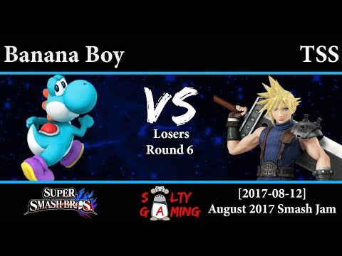 [2017-08-12] Wii U - Banana Boy (Yoshi) vs TSS (Cloud, Rob) LR6