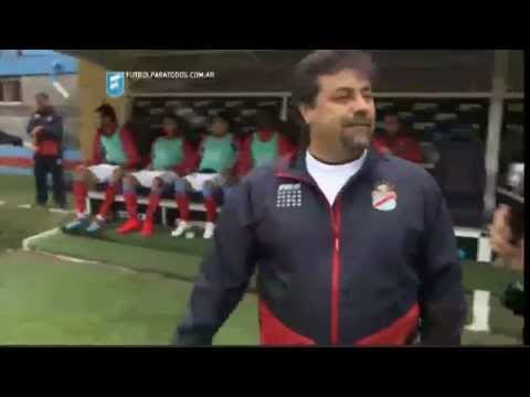 El debut de Caruso. Arsenal vs. Unión. Fecha 13. Primera División 2015. FPT.