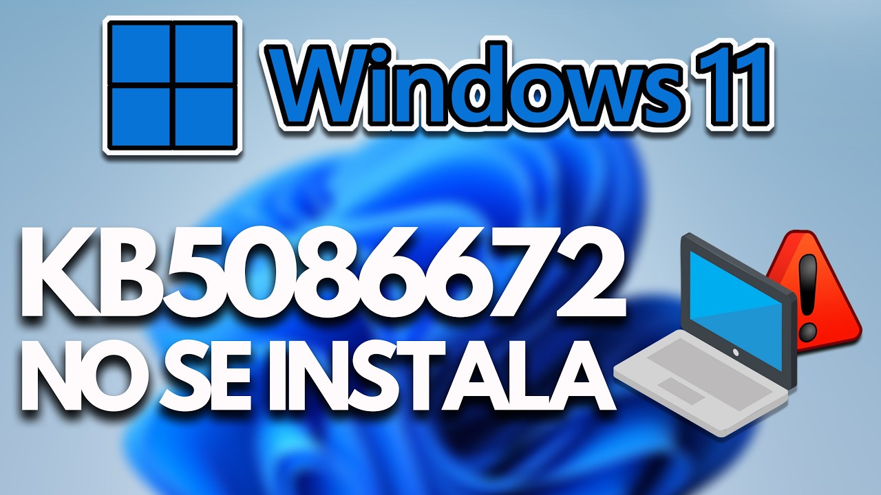 Error al Instalar o Descargar Actualización KB5086672 en Windows 11