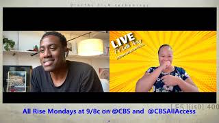 ALL RISE STAR J.ALEX BRINSON ON TV TALK AMY video