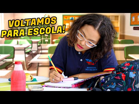 VOLTAMOS PARA ESCOLA POR 24 HORAS! - MAKING OF A AMEÇA DE NATAL!