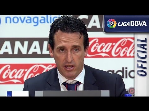 Rueda de Prensa | Press Conference de Emery tras el Celta de Vigo (1-0) Sevilla FC - HD