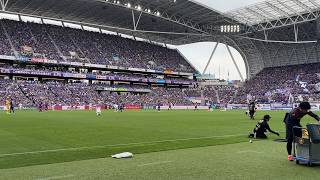 2026/05/23 エディオンピースウイング (広島－名古屋) 試合後半中盤以降のシーン & チャント & 試合終了後の様子
