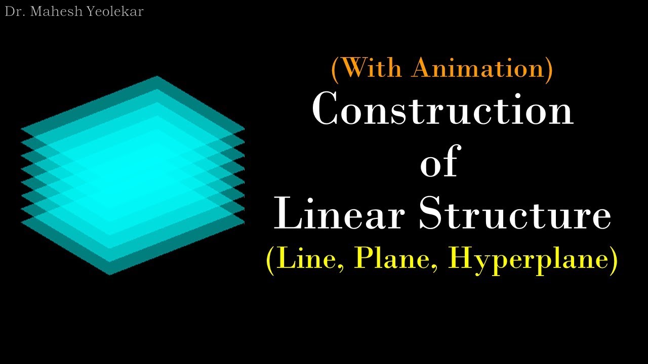 Linear Algebra | Geometry of ax + by + cz + dw + e = 0 | Geometry of Hyperplanes