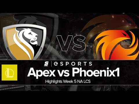 Highlights: APX vs P1 (NA LCS Summer W5D3 Full Series)