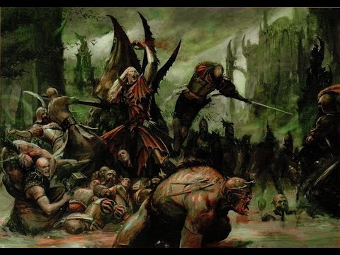 Warhammer Fantasy Battle 6th Edition Battle Report - Vampire Counts Vs Wood Elves