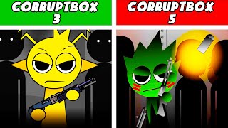 Incredibox Sprunki Corruptbox 3 VS Corruptbox 5 New mod