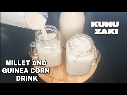 How to Make Nigerian Hausa KUNU ZAKI Drink: So Nutritious & Nourishing!