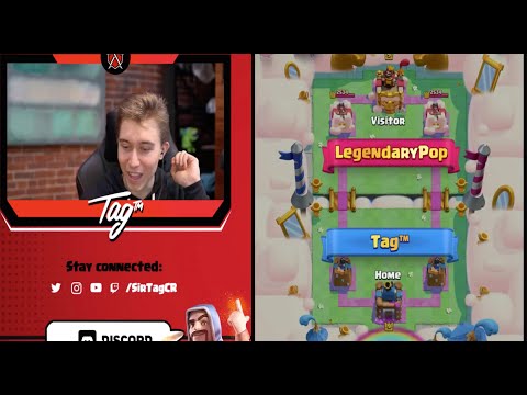 Icebow vs Royal Giant Cycle [SirTag Stream Highlight] - Clash Royale
