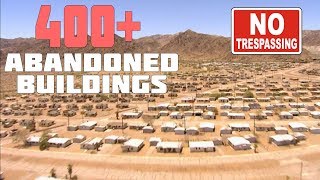 BIGGEST ABANDONED GHOST TOWN IN THE COUNTRY | FOUND BLOOD (Eagle Mountain)