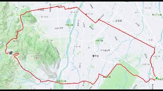 【自転車車載】【5倍速】札幌平岡からこばやし峠、幌見峠越え 20210411
