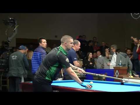 2016 US OPEN 9 Ball ~ Saturday night  ~  Kevin Cheng receives his Green Jacket