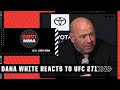 Dana White reacts to Israel Adesanya's win, Tai Tuivasa's KO at UFC 271 | ESPN MMA